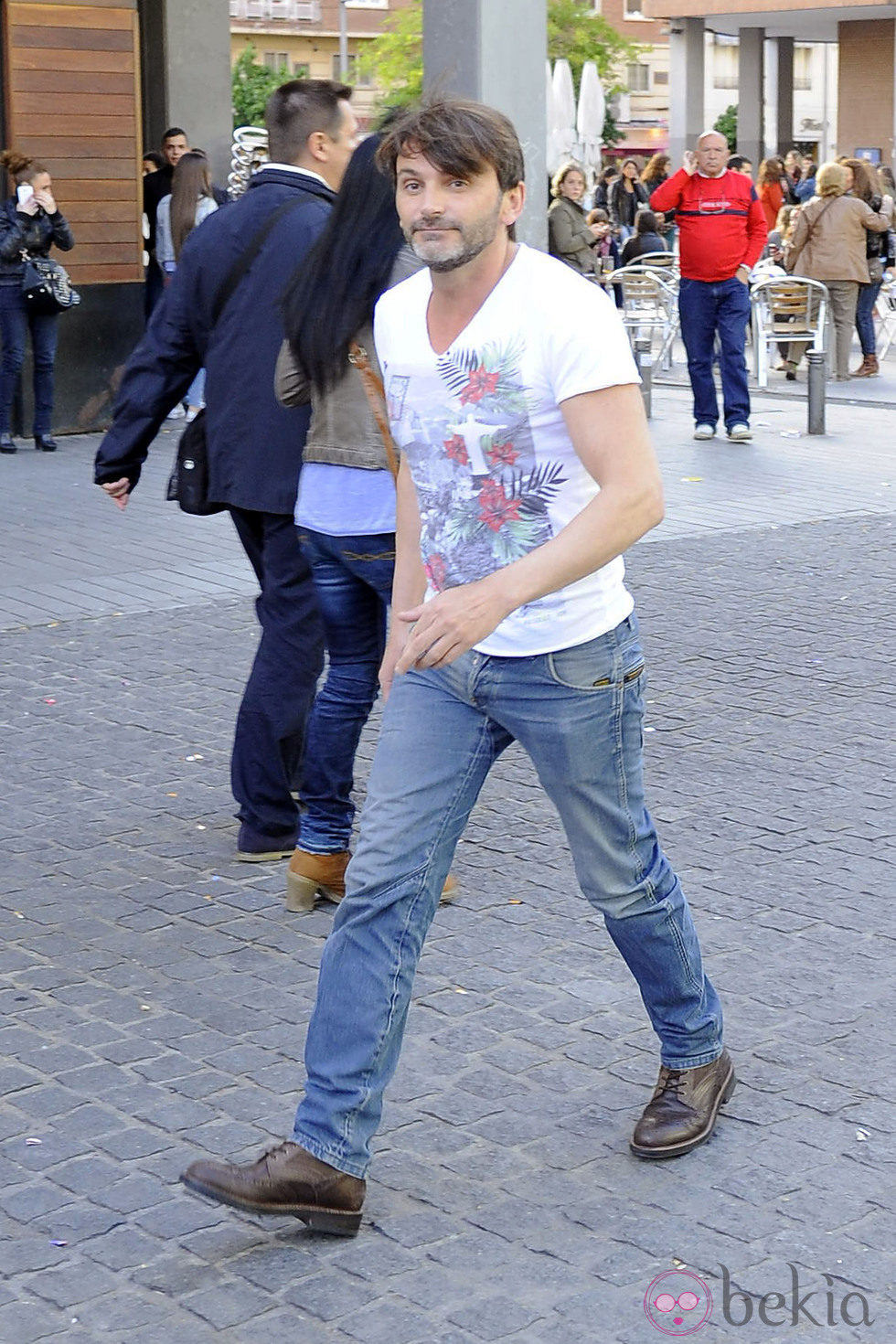 Fernando Tejero en el concierto de Dani Martín en Madrid