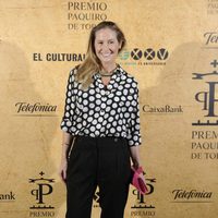 Fiona Ferrer en la entrega del Premio Paquiro 2014