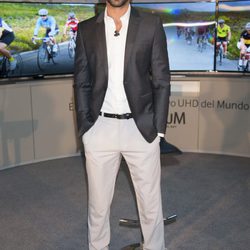 Rubén Cortada en la presentación de un nuevo televisor