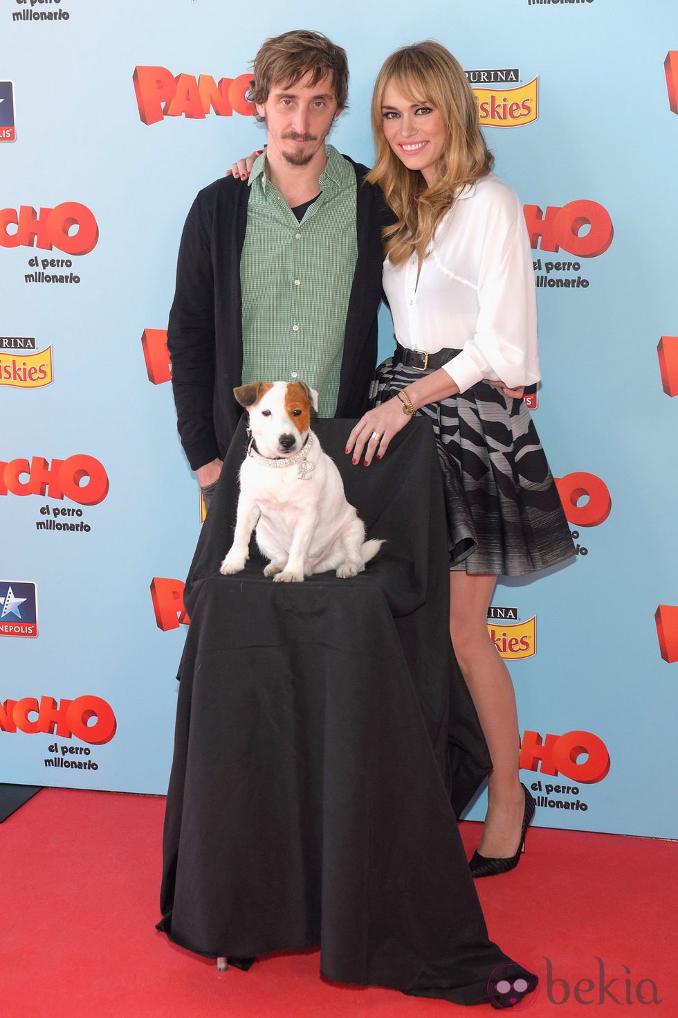 Ivan Massagué y Patricia Conde en la premiere de 'Pancho, el perro millonario' en Madrid