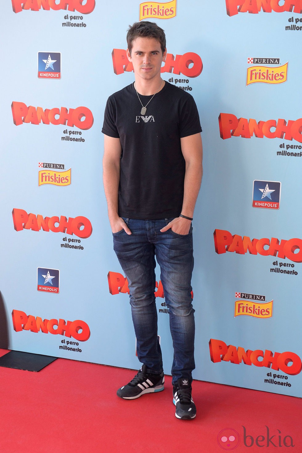 Gonzalo Ramos en la premiere de 'Pancho, el perro millonario' en Madrid