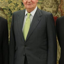 El Rey Juan Carlos en su primer acto oficial tras anunciar su abdicación