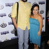 Chiqui y su marido Borja en la fiesta final de 'Supervivientes 2014'
