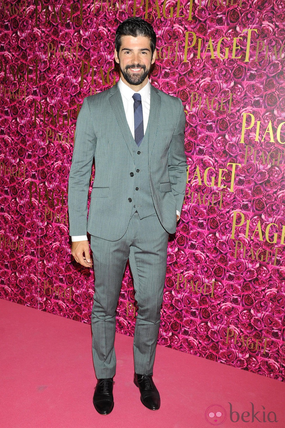 Miguel Ángel Muñoz en la fiesta de Piaget