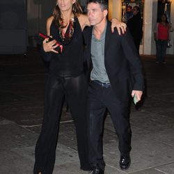Elisabetta Canalis y Brian Perri en Milan