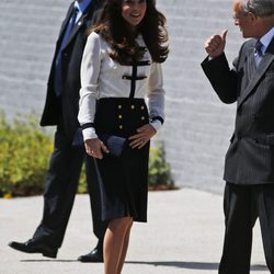 Kate Middleton en la reapertura de Bletchley Park 