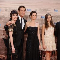Reparto de la película 'Intrusos' en la gala inaugural del Festival de San Sebastián