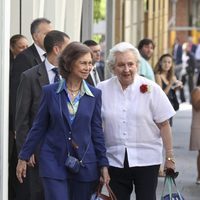 La Reina Sofía y la Infanta Pilar en el 36 cumpleaños de María Zurita