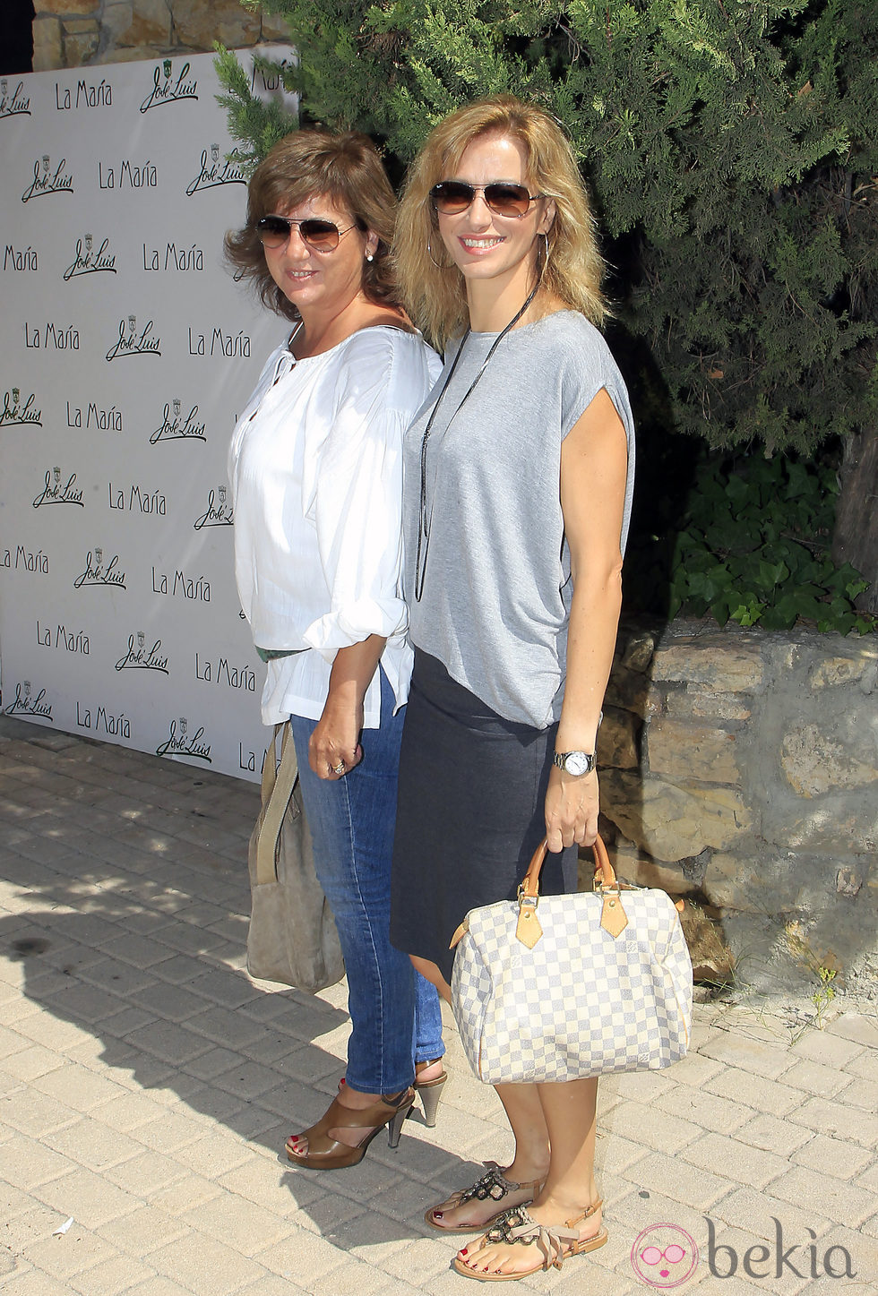 Olga Viza y Susanna Griso en el 36 cumpleaños de María Zurita