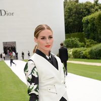 Olivia Palermo en el desfile de Dior de la Semana de la Alta Costura de París otoño/invierno 2014