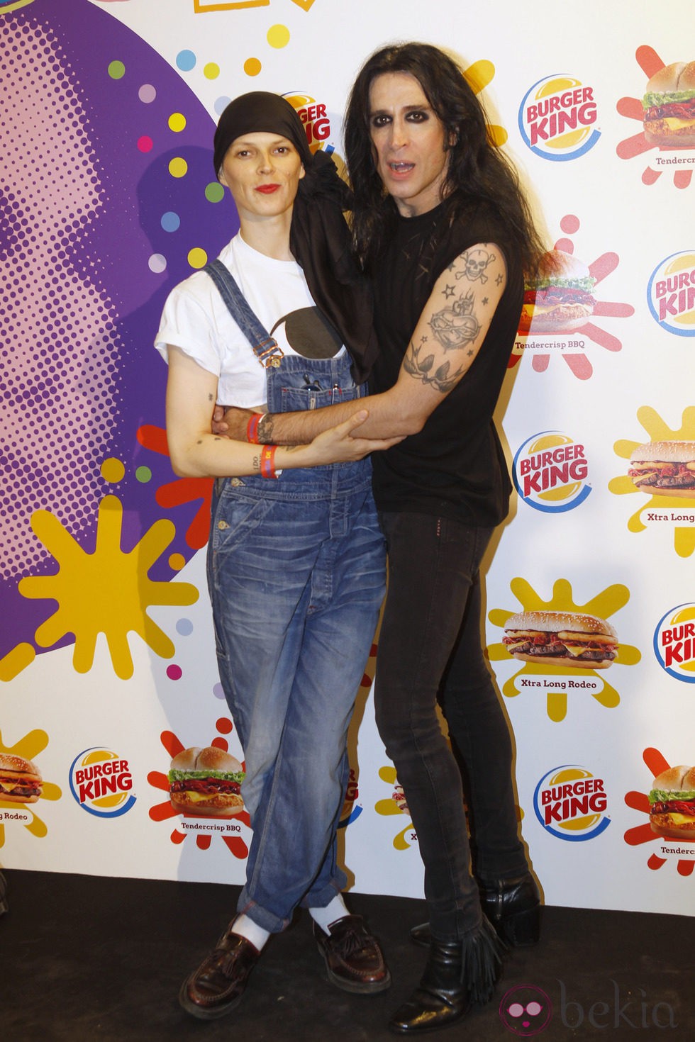 Mario Vaquerizo en su 40 cumpleaños con Bimba Bosé