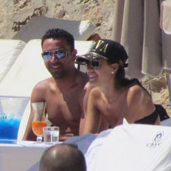 Xavi Hernández y Nuria Cunillera celebran en Ibiza en su primer aniversario de boda