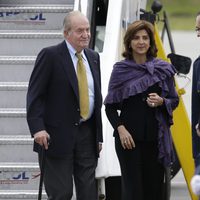 El Rey Juan Carlos de visita en Colombia