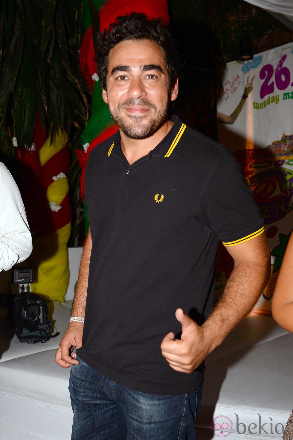 Pablo Chiapella en la fiesta Flower Power 2014 en Ibiza