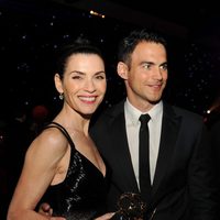 Julianna Margulies y Keith Lieberthal en los Premios Emmy 2014