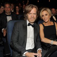 William H. Macy y Felicity Huffman en la gala de los Premios Emmy 2014