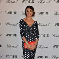 Maria Grazia Cucinotta en la fiesta organizada por Vanity Fair y Chopard en el Festival de Venecia 2014