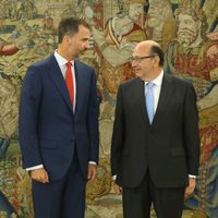 El Rey recibe en audiencia al presidente del Tribunal de Cuentas 