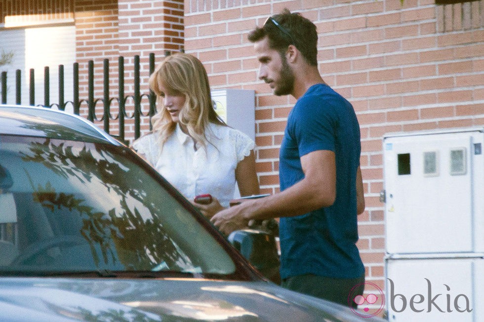 Primeras imágenes de Alba Carrillo y Feliciano López tras anunciar su compromiso