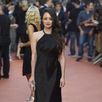 Elena Rivera en la clausura del FesTVal de Vitoria 2014