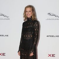 Eva Herzigova en una fiesta de Jaguar en Londres