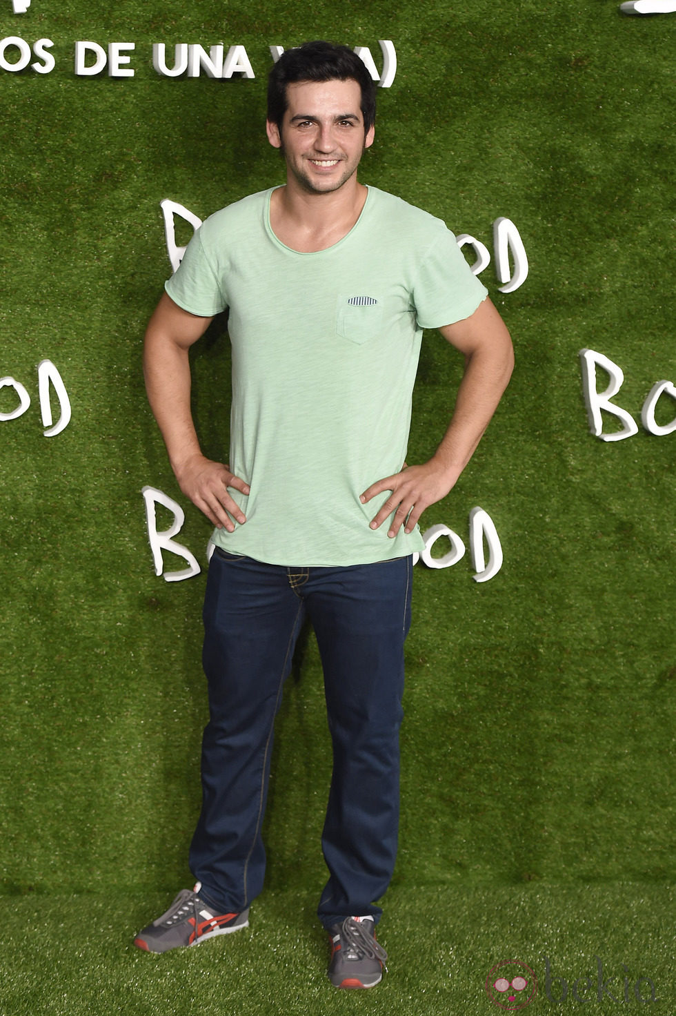 Fran Perea en el estreno de 'Boyhood (Momentos de una vida)' en Madrid