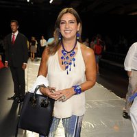 Marina Danko en el desfile de Juanjo Oliva en Madrid Fashion Week primavera/verano 2015