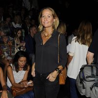 Fiona Ferrer en el desfile de Juanjo Oliva en Madrid Fashion Week primavera/verano 2015