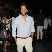 Félix Gómez en el desfile de Juanjo Oliva en Madrid Fashion Week primavera/verano 2015