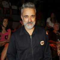 Sergi Arola en el desfile de Miguel Palacio en Madrid Fashion Week primavera/verano 2015