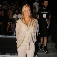 Belén Esteban en el desfile de Davidelfín en Madrid Fashion Week primavera/verano 2015