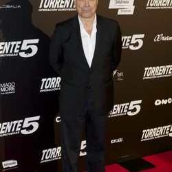 Antonio Resines en el estreno de 'Torrente 5: Operación Eurovegas'