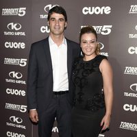 Jesulín de Ubrique y María José Campanario en el estreno de 'Torrente 5: Operación Eurovegas'