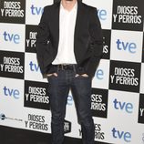 Elio González en el estreno de 'Dioses y Perros'