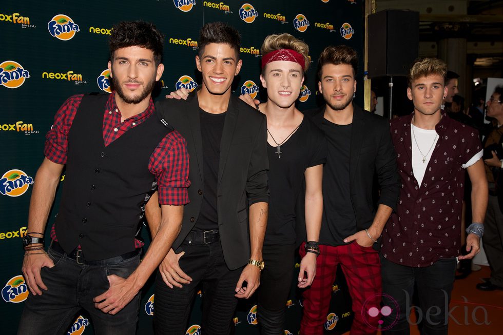 Auryn en los Neox Fan Awards 2014