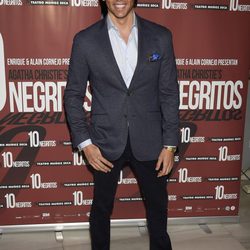 David Meca en el estreno de 'Diez Negritos'