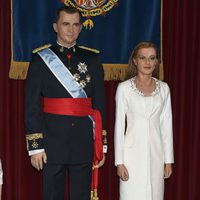 Figura de cera de los Reyes Felipe y Letizia