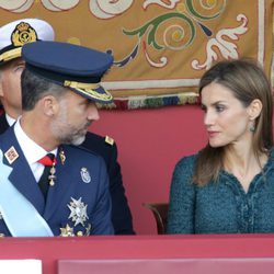 Los Reyes Felipe y Letizia en su primer Día de la Hispanidad como Reyes 