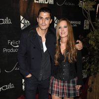 Álex González y su hermana Churi en la presentación del disco de El Mundo de Murphy