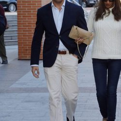 Alberto Isla llegando a los Juzgados de Alcobendas