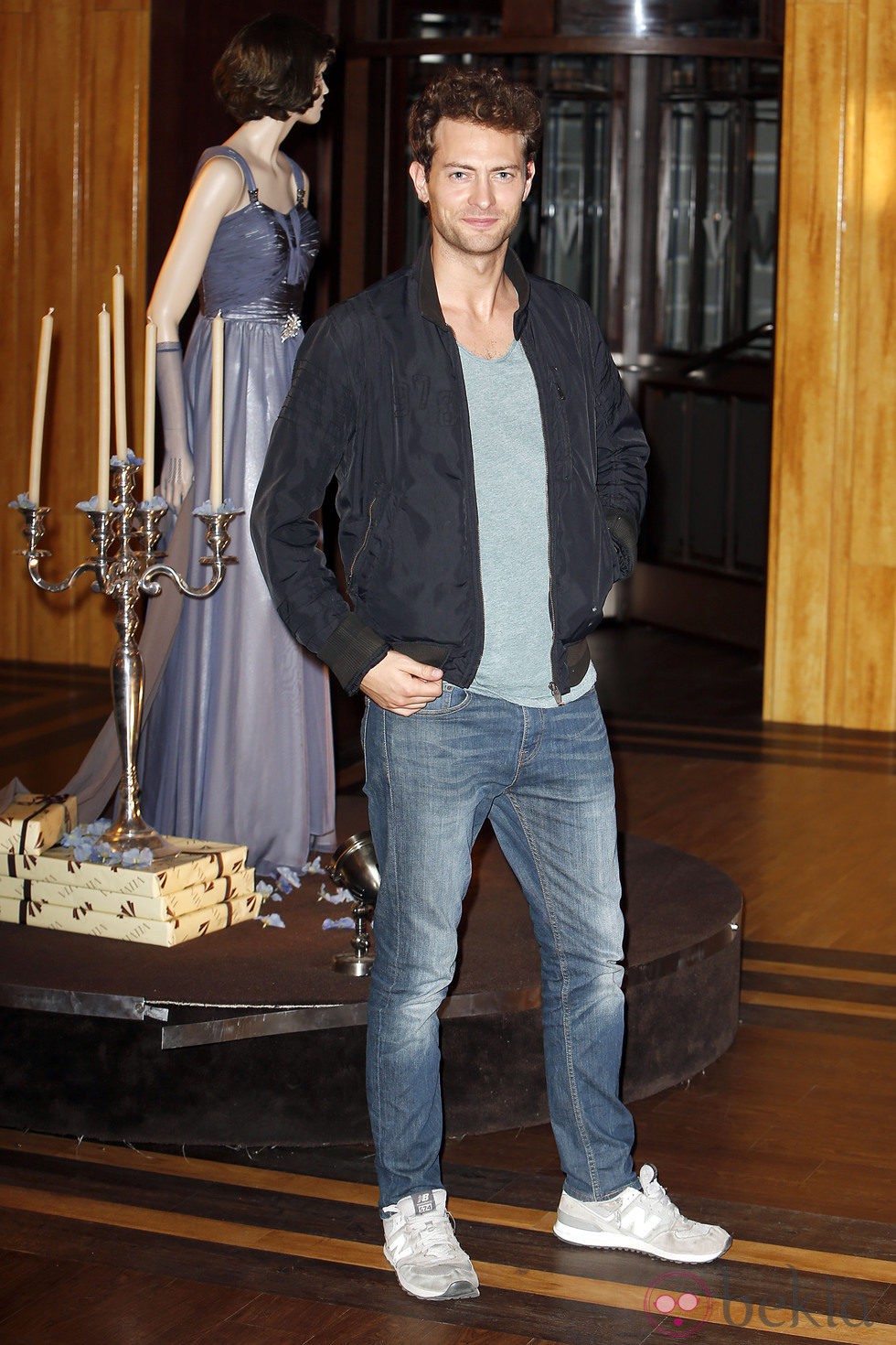 Peter Vives en la presentación de la segunda temporada de 'Velvet'