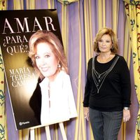 María Teresa Campos en la presentación de su séptimo libro 'Amar ¿Para Qué?' en Madrid