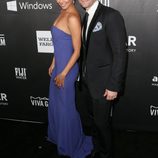 Renee Puente y Mathew Morrison en la 'AmfAR Inspiration Gala' 2014 en Hollywood