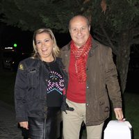 Carmen Borrego celebra su 47 cumpleaños con su marido José Carlos Bernal