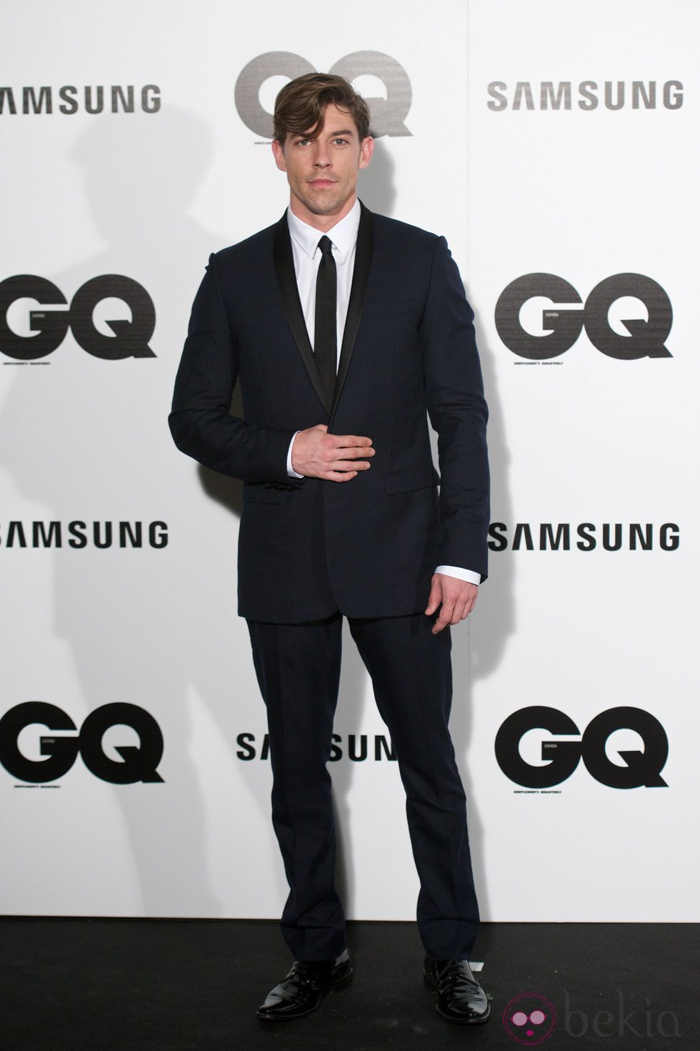 Adrián Lastra en los Premios GQ 2014