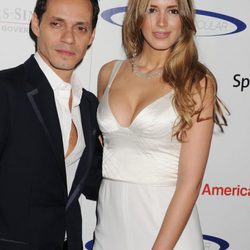 Marc Anthony y Shannon De Lima en el 27 aniversario de 'Deportes Espectaculares'