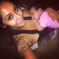 Snooki celebra el primer mes de vida de su hija Giovanna Marie