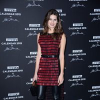 Isabeli Fontana en la presentación del Calendario Pirelli 2015