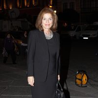 Ana Botella en la capilla ardiente de la Duquesa de Alba