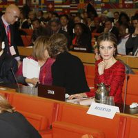 La Reina Letizia en la Conferencia sobre Nutrición de la FAO